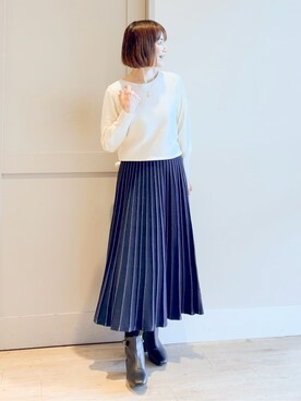 yamakoさん(レディース・154cm)の冬コーディネート