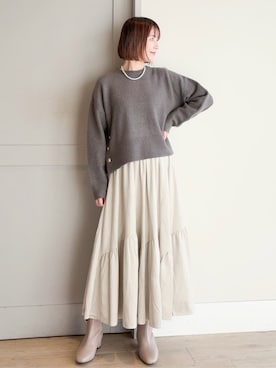 yamakoさん（レディース・154cm）の冬コーディネート