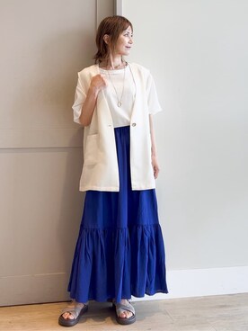 yamakoさん(レディース・154cm)の夏コーディネート