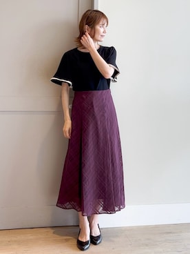 yamakoさん（レディース・154cm）の夏コーディネート