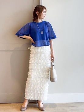 yamakoさん(レディース・154cm)の夏コーディネート