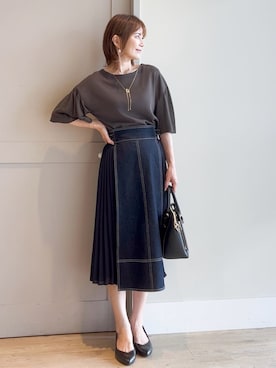 yamakoさん（レディース・154cm）の夏コーディネート