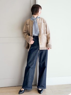 yamakoさん(レディース・154cm)の冬コーディネート