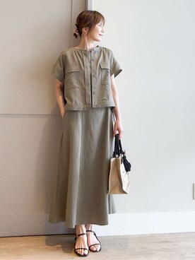 yamakoさん（レディース・154cm）の夏コーディネート