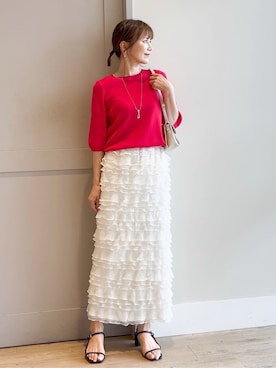 yamakoさん（レディース・154cm）の夏コーディネート