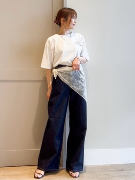 yamakoさん（レディース・154cm）の夏コーディネート