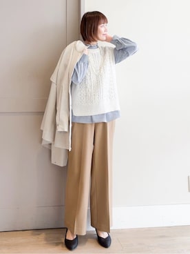 yamakoさん(レディース・154cm)の春コーディネート