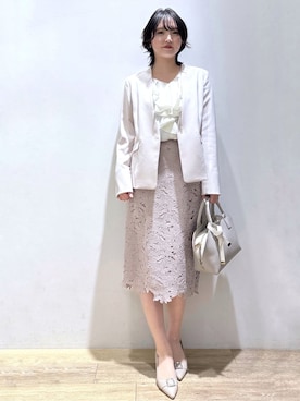 「index（インデックス）のアイテム（バッグ）」を使った、mizukiさん（レディース・160cm）の冬コーディネート