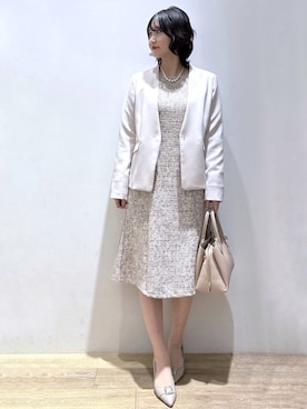 「index（インデックス）のアイテム（バッグ）」を使った、mizukiさん（レディース・160cm）の冬コーディネート