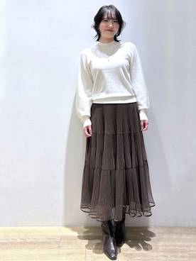 mizukiさん(レディース・160cm)の冬コーディネート