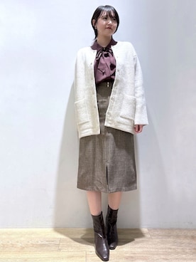 mizukiさん（レディース・160cm）の冬コーディネート