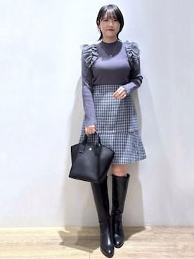 mizukiさん(レディース・160cm)の冬コーディネート