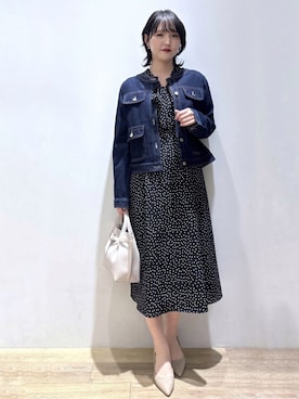 「index（インデックス）のアイテム（ジャケット/アウター）」を使った、mizukiさん（レディース・160cm）の冬コーディネート