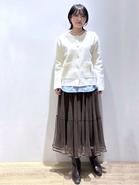 mizukiさん（レディース・160cm）の冬コーディネート