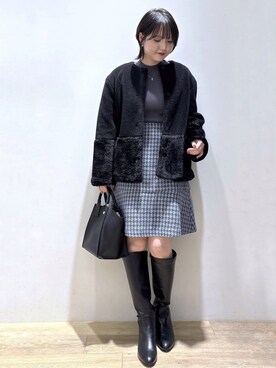 mizukiさん(レディース・160cm)の冬コーディネート
