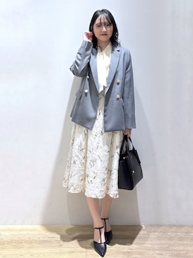 「index（インデックス）のアイテム」を使った、mizukiさん（レディース・160cm）の秋コーディネート