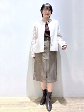 mizukiさん（レディース・160cm）の秋コーディネート