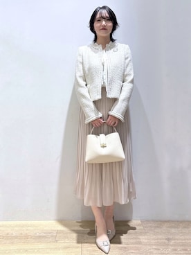 「index（インデックス）のアイテム（トップス）」を使った、mizukiさん（レディース・160cm）の春コーディネート