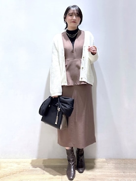 mizukiさん(レディース・160cm)の冬コーディネート