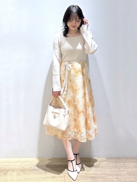 「index（インデックス）のアイテム」を使った、mizukiさん（レディース・160cm）の秋コーディネート