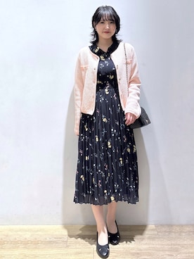 「index（インデックス）のアイテム（バッグ）」を使った、mizukiさん（レディース・160cm）の春コーディネート