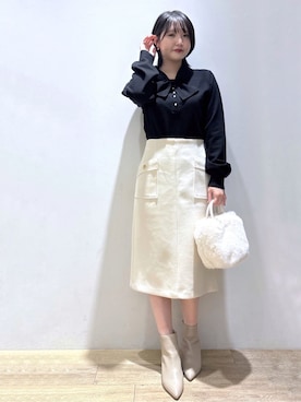 mizukiさん(レディース・160cm)の冬コーディネート