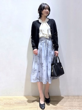 「index（インデックス）のアイテム（バッグ）」を使った、mizukiさん（レディース・160cm）の春コーディネート