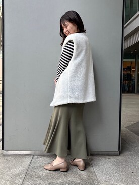 「ESPERANZA（エスペランサ）のアイテム」を使った、まっきーさん（レディース・145cm）の春コーディネート