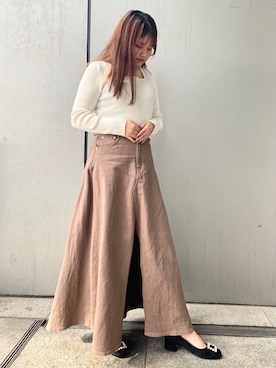 「ESPERANZA（エスペランサ）のアイテム」を使った、まっきーさん（レディース・145cm）の秋コーディネート