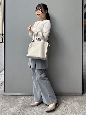 「ESPERANZA（エスペランサ）のアイテム」を使った、まっきーさん（レディース・145cm）の冬コーディネート