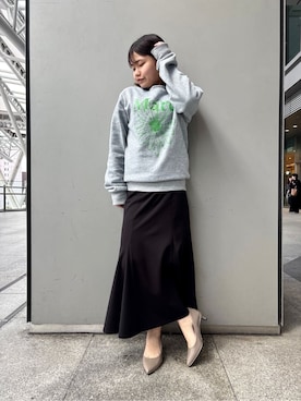 「ESPERANZA（エスペランサ）のアイテム」を使った、まっきーさん（レディース・145cm）の春コーディネート
