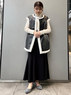 「ESPERANZA（エスペランサ）のアイテム」を使った、まっきーさん（レディース・145cm）の秋コーディネート