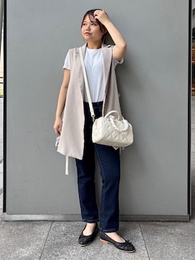 「ESPERANZA（エスペランサ）のアイテム」を使った、まっきーさん（レディース・145cm）の秋コーディネート