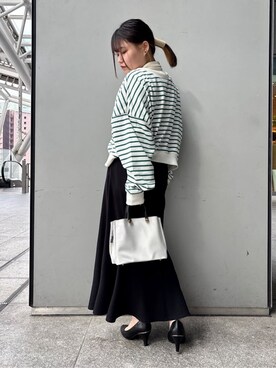 「ESPERANZA（エスペランサ）のアイテム」を使った、まっきーさん（レディース・145cm）の春コーディネート