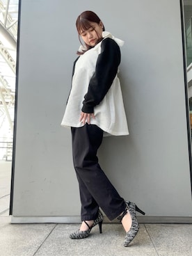 「ESPERANZA（エスペランサ）のアイテム」を使った、まっきーさん（レディース・145cm）の春コーディネート