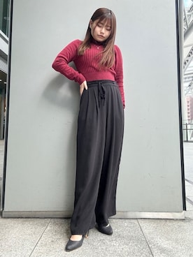 「ESPERANZA（エスペランサ）のアイテム」を使った、まっきーさん（レディース・145cm）の秋コーディネート