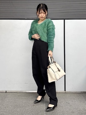 「ESPERANZA（エスペランサ）のアイテム」を使った、まっきーさん（レディース・145cm）の冬コーディネート