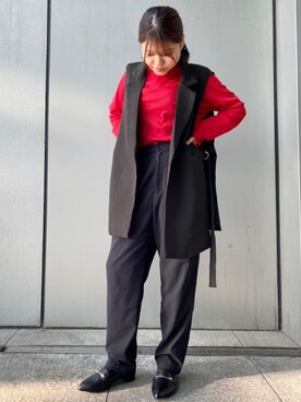 「ESPERANZA（エスペランサ）のアイテム」を使った、まっきーさん（レディース・145cm）の秋コーディネート