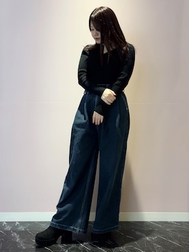 「ESPERANZA（エスペランサ）のアイテム」を使った、まっきーさん（レディース・145cm）の秋コーディネート