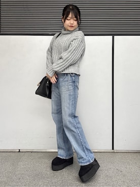 まっきーさん（レディース・145cm）の冬コーディネート