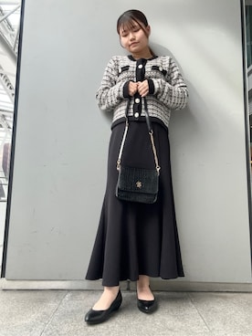 「ESPERANZA（エスペランサ）のアイテム」を使った、まっきーさん（レディース・145cm）の春コーディネート