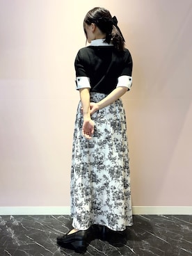 「ESPERANZA（エスペランサ）のアイテム」を使った、まっきーさん（レディース・145cm）の夏コーディネート