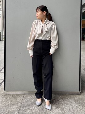 「ESPERANZA（エスペランサ）のアイテム（パンプス）」を使った、まっきーさん（レディース・145cm）の夏コーディネート