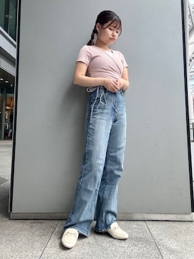 「ESPERANZA（エスペランサ）のアイテム」を使った、まっきーさん（レディース・145cm）の秋コーディネート