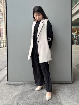「ESPERANZA（エスペランサ）のアイテム」を使った、まっきーさん（レディース・145cm）の春コーディネート