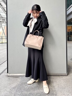 「ESPERANZA（エスペランサ）のアイテム」を使った、まっきーさん（レディース・145cm）の春コーディネート