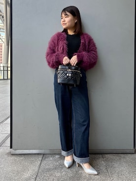 「ESPERANZA（エスペランサ）のアイテム」を使った、まっきーさん（レディース・145cm）の春コーディネート