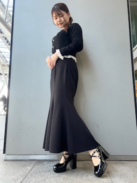 「ESPERANZA（エスペランサ）のアイテム」を使った、まっきーさん（レディース・145cm）の春コーディネート