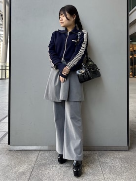 「ESPERANZA（エスペランサ）のアイテム」を使った、まっきーさん（レディース・145cm）の冬コーディネート