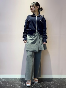 「ESPERANZA（エスペランサ）のアイテム」を使った、まっきーさん（レディース・145cm）の春コーディネート